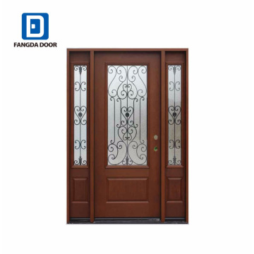 Fangda Modern fiberglass apartment building entry doors